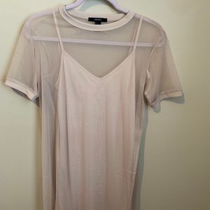 FORVER 21 SEE THROUGH DRESS